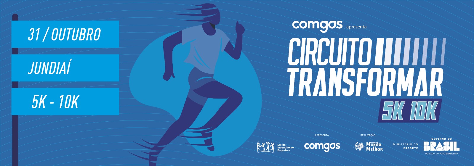 Banner da prova Circuito Transformar- Jundiaí